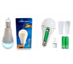 Умная LED лампа на два аккумулятора с крючком 20W / а,жд