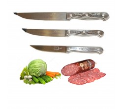 Нож для кухни метал 27/15см. / 