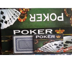 Игральные карты пластик 54к. POKER / у.е