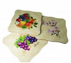 Подставка под горячее бамбук 19.5×19.5см.