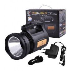 Фонарь LED поисковый Bb-6000A 30w-T6 / еаг 