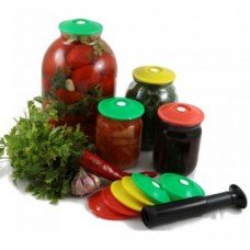 Вакуумные крышки 9шт.+ насос