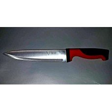 Нож кухонный HS-07 красно-черная ручка 17/29.5см. / у.е