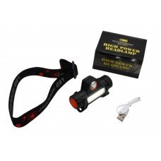 Фонарь на голову аккумуляторный LED / а.д