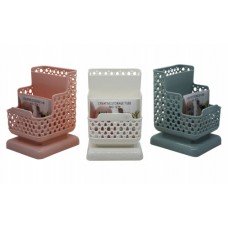 Подставка кухонная и канцелярская 3 отдела 12×10.5см. / ټچم