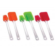 Набор силикон кисточка+лопатка 24см. / у.гд